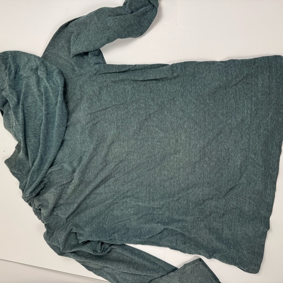 Hooded Henley Shirt Long Sleeve‎ Casual Comfy Pullover Top - Picture 8 of 8